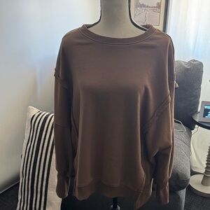 Casual Brown Women's Top